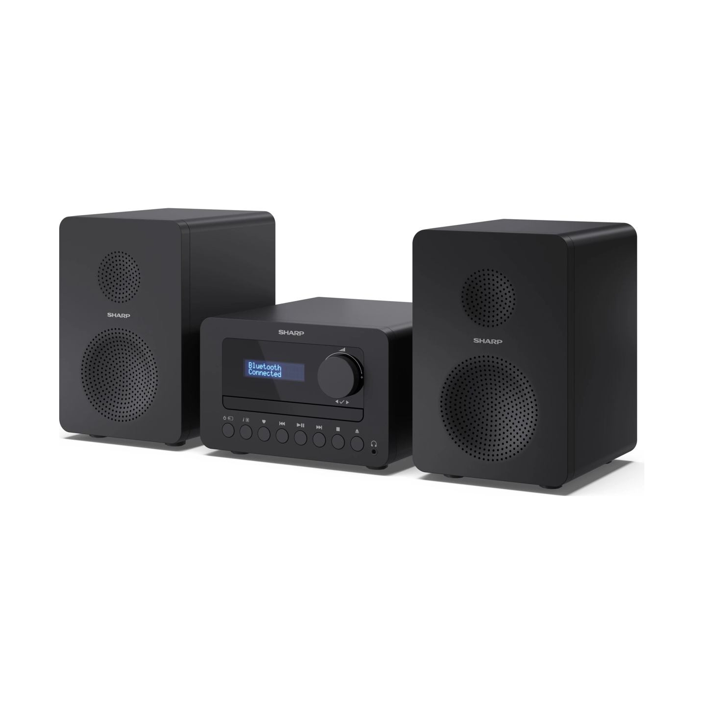 Sharp TOKYO FM Hi-Fi Micro System | XL-B514(BK) | AUX in | Bluetooth | CD player | FM radio