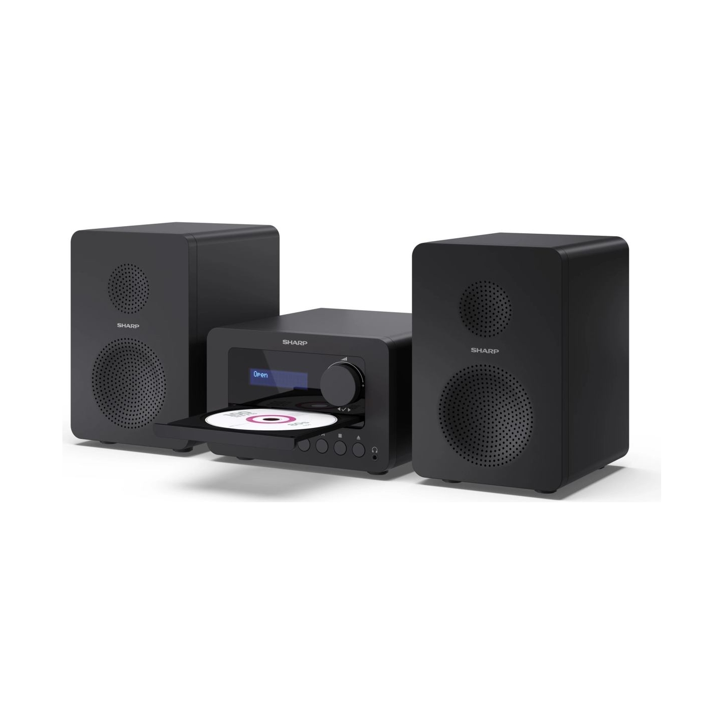 Sharp TOKYO FM Hi-Fi Micro System | XL-B514(BK) | AUX in | Bluetooth | CD player | FM radio