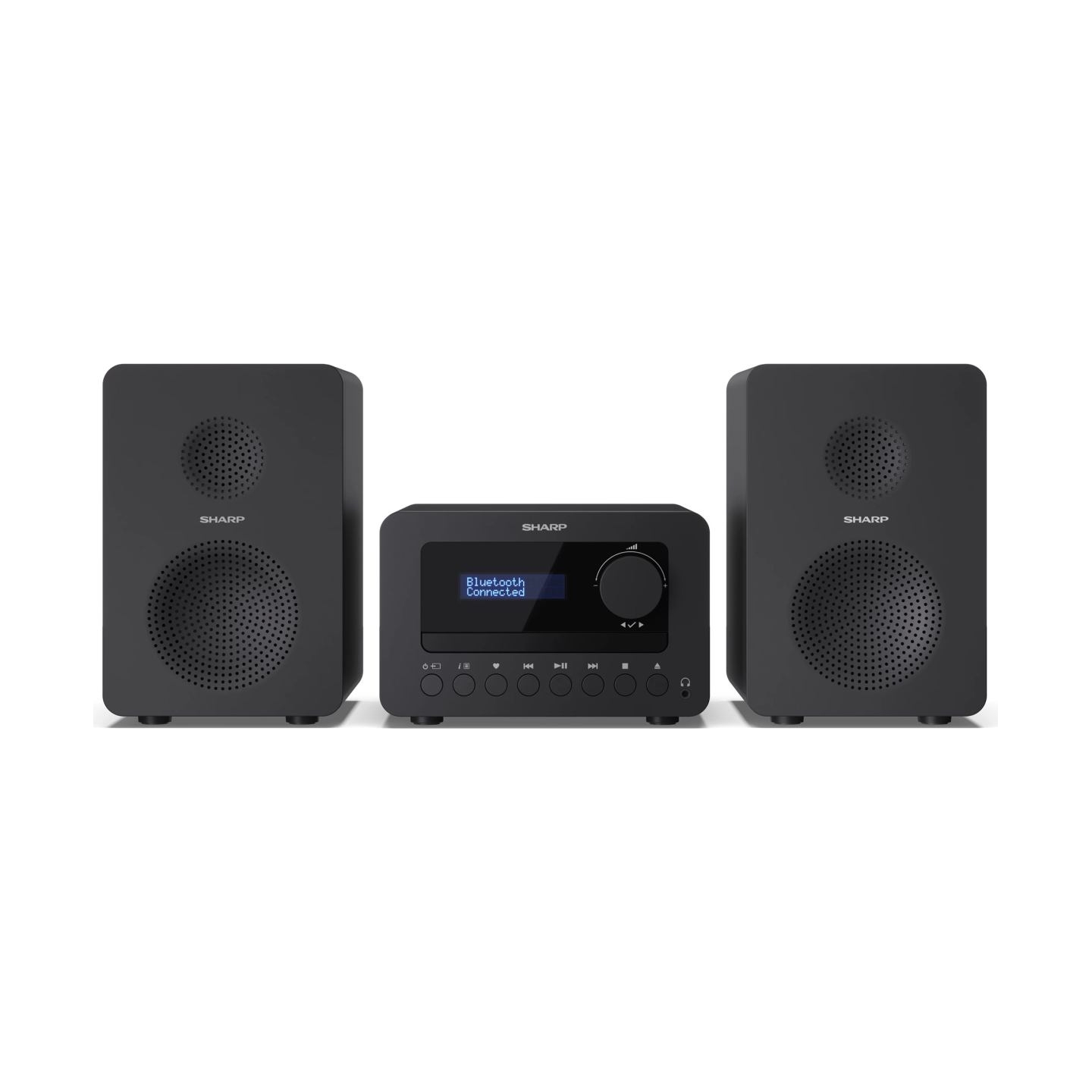 Sharp TOKYO FM Hi-Fi Micro System | XL-B514(BK) | AUX in | Bluetooth | CD player | FM radio