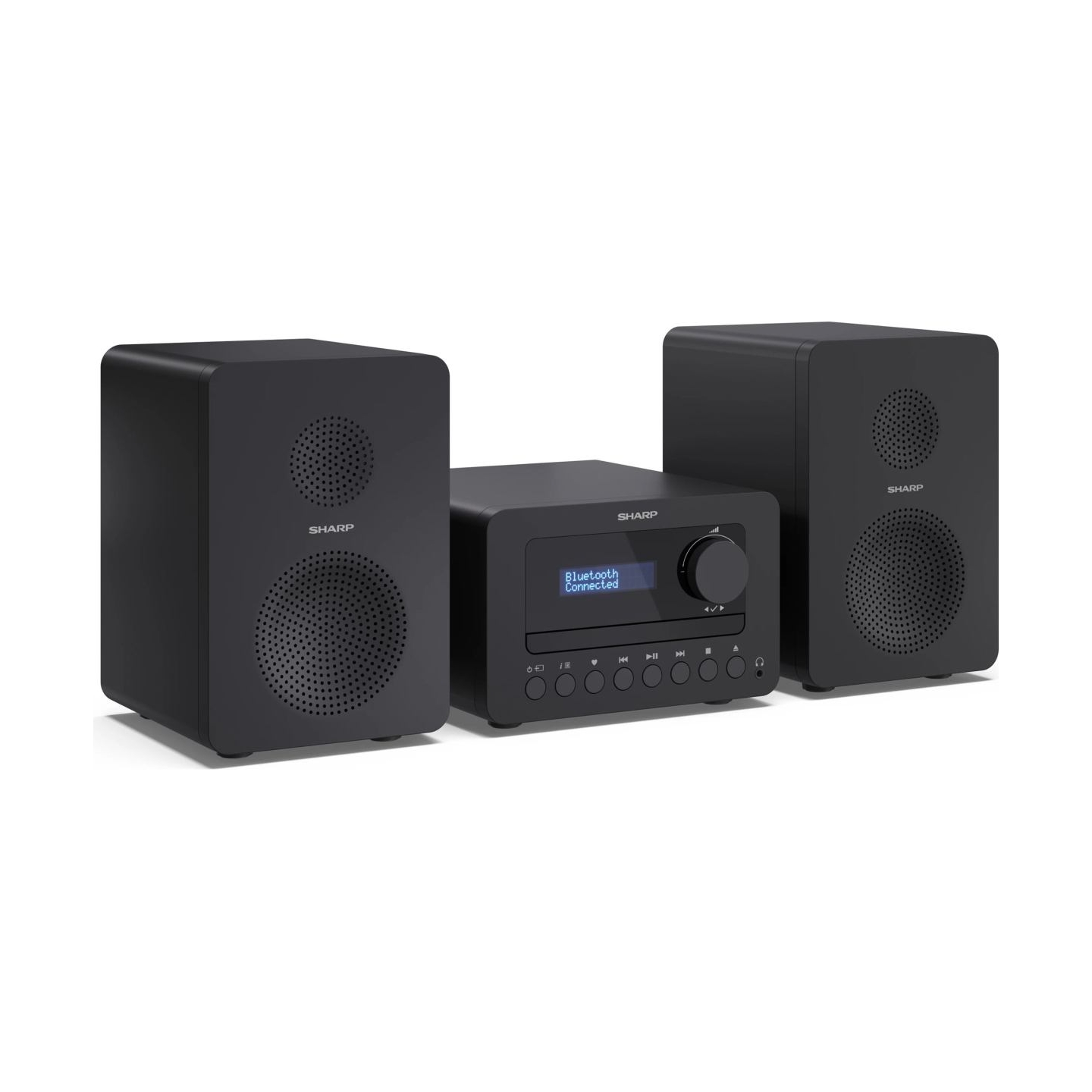 Sharp TOKYO FM Hi-Fi Micro System | XL-B514(BK) | AUX in | Bluetooth | CD player | FM radio