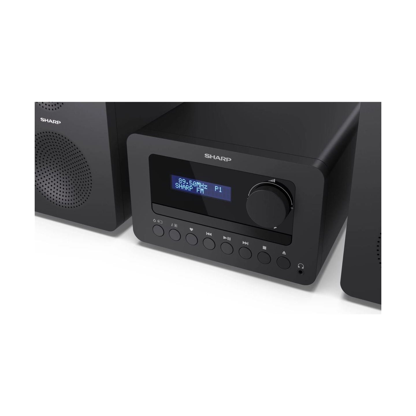 Sharp TOKYO FM Hi-Fi Micro System | XL-B514(BK) | AUX in | Bluetooth | CD player | FM radio
