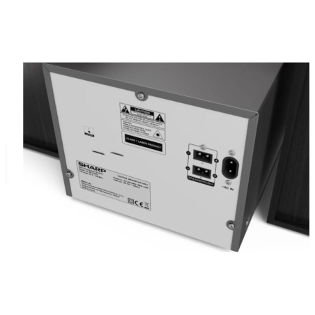 Sharp XL-B512(BK) Hi-Fi Micro System, CD/FM/USB/Bluetooth v5.0, 45W, Black | Sharp | Hi-Fi Micro System | XL-B512(BK) | Black | 