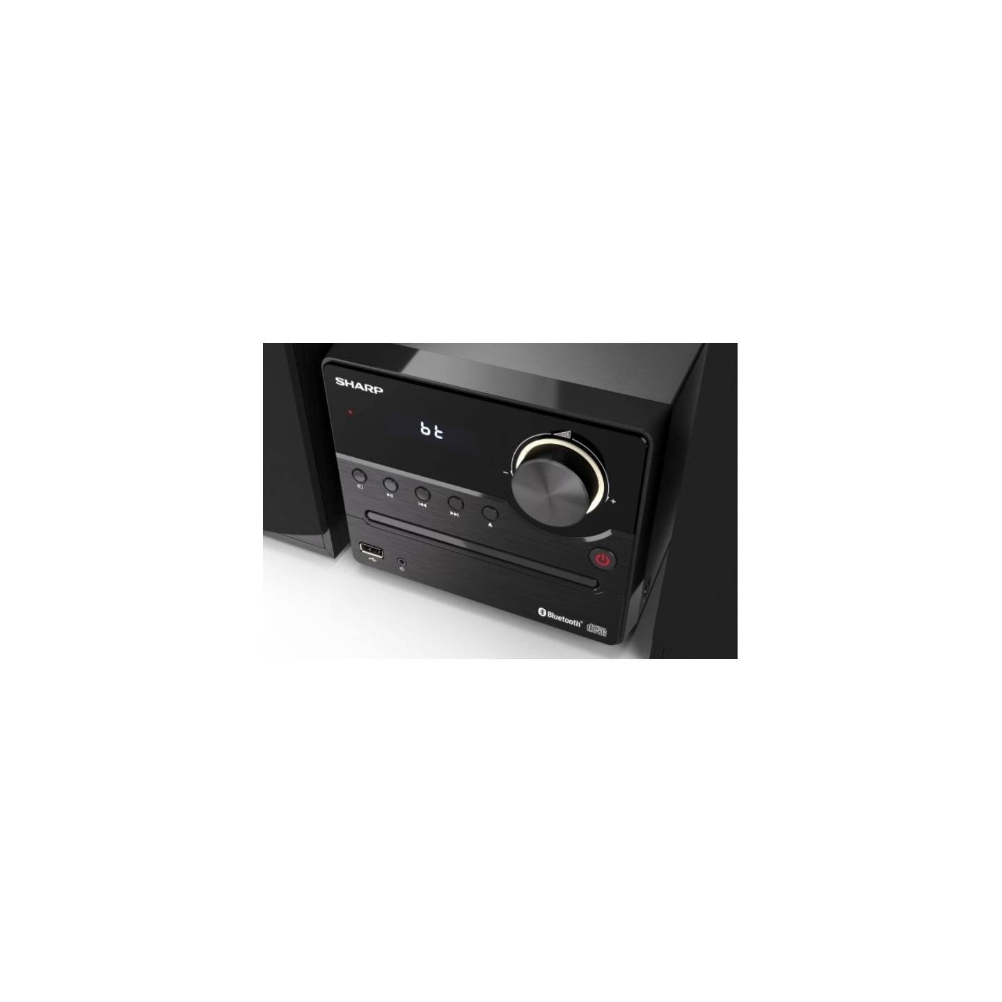 Sharp XL-B512(BK) Hi-Fi Micro System, CD/FM/USB/Bluetooth v5.0, 45W, Black | Sharp | Hi-Fi Micro System | XL-B512(BK) | Black | 