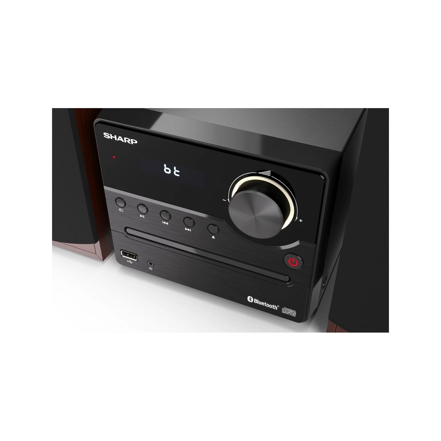 Sharp XL-B512(BR) Hi-Fi Micro System, CD/FM/USB/Bluetooth v5.0, 45W, Brown | Sharp | Hi-Fi Micro System | XL-B512(BR) | Brown | 