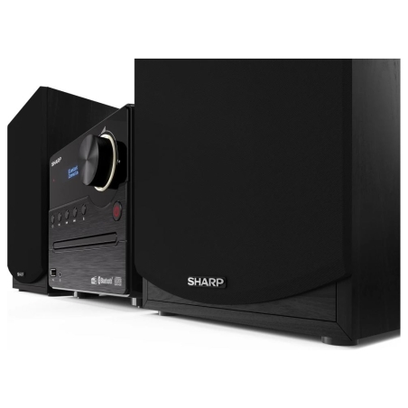 Sharp XL-B517D(BK) Hi-Fi Micro System, CD/FM/USB/Bluetooth v5.0, Aux-in, 45W, Black | Sharp | Hi-Fi Micro System | XL-B517D(BK) 