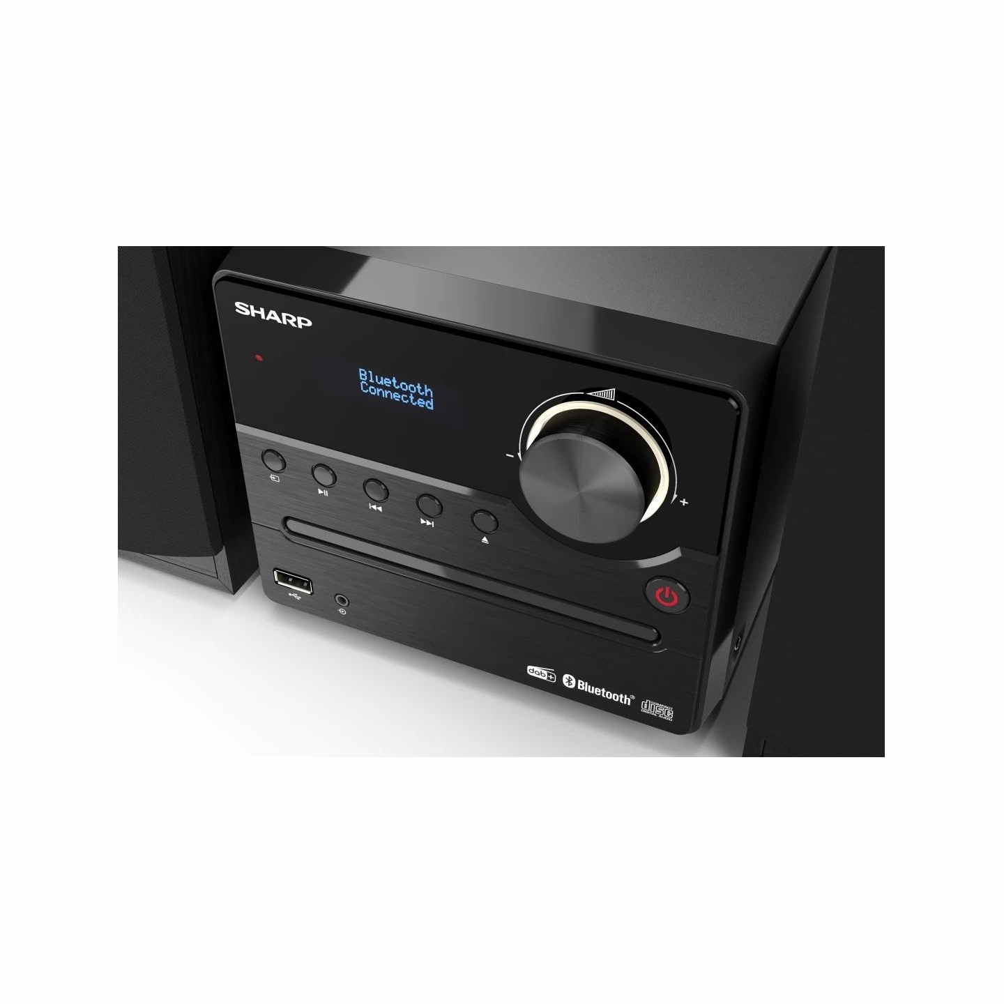 Sharp XL-B517D(BK) Hi-Fi Micro System, CD/FM/USB/Bluetooth v5.0, Aux-in, 45W, Black | Sharp | Hi-Fi Micro System | XL-B517D(BK) 
