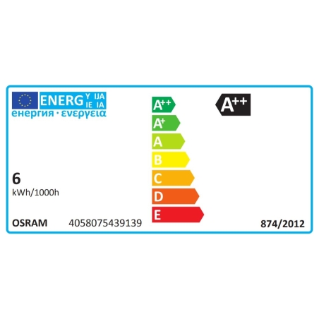 Osram Parathom Classic LED Filament 60 non-dim 6W/827 E14 bulb | E14 | 6 W | Warm White