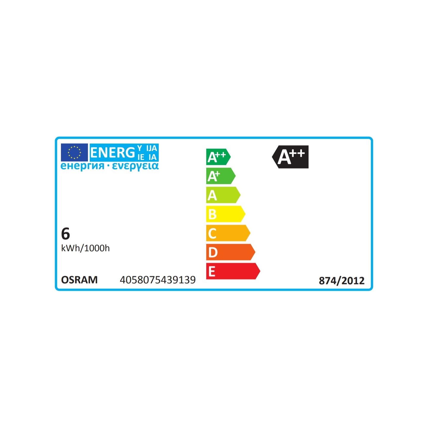 Osram Parathom Classic LED Filament 60 non-dim  6W/827 E14 bulb | E14 | 6 W | Warm White
