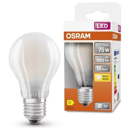 Osram Parathom Classic Filament | E27 | 7.5 W | Warm White