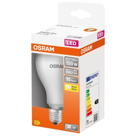 Osram Parathom Classic LED | E27 | 19 W | Warm White