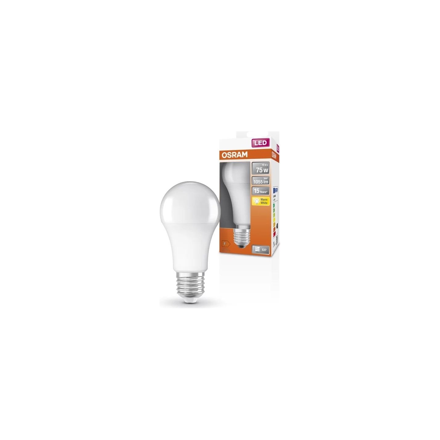 Osram Parathom Classic LED | E27 | 10 W | Warm White