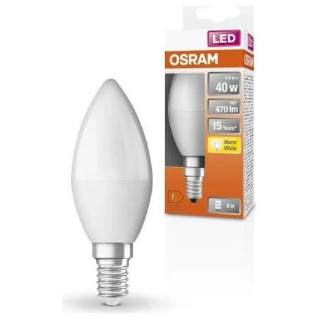 Osram Parathom Classic B LED | E14 | 4.9 W | Warm White