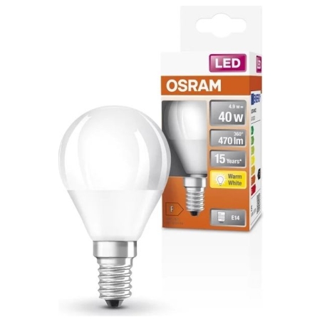 Osram Parathom Classic P LED | E14 | 4.9 W | Warm White