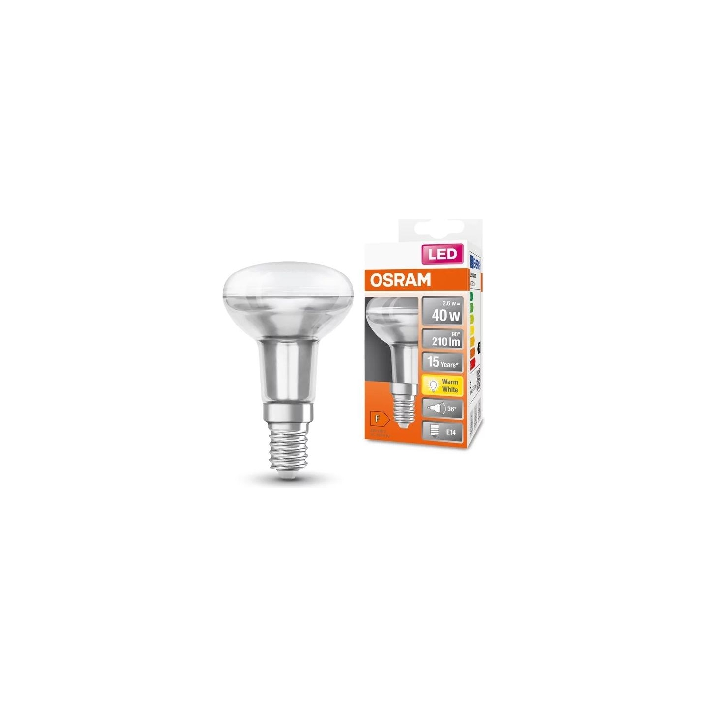 Osram Parathom Reflector LED R50 | E14 | 2.6 W | Warm White