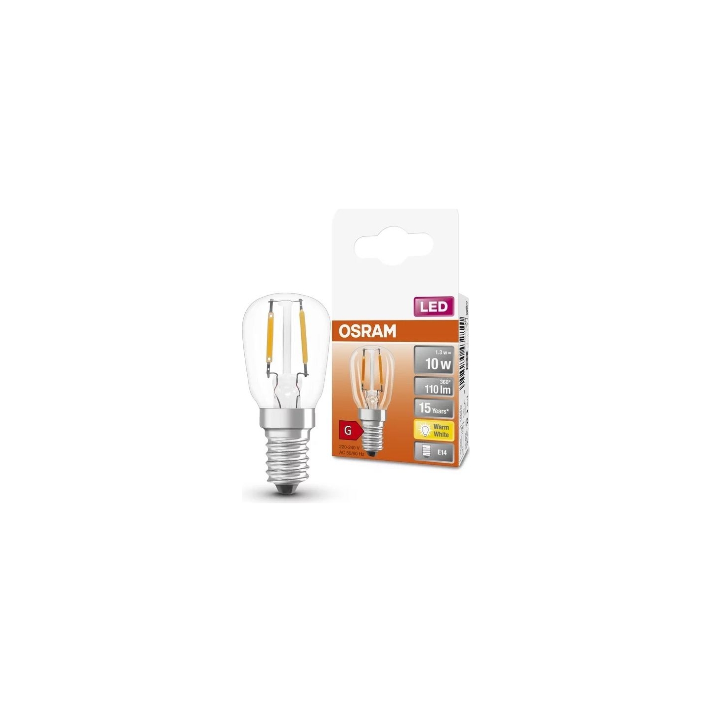 Osram Parathom Special Filament LED T26 FIL | E14 | 1.3 W | Warm White