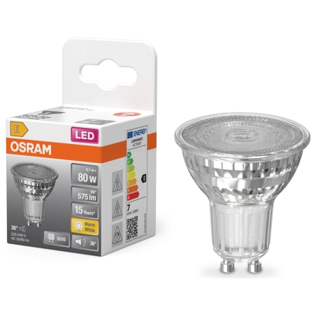 Osram Parathom Reflector | GU10 | 6.1 W | Warm White