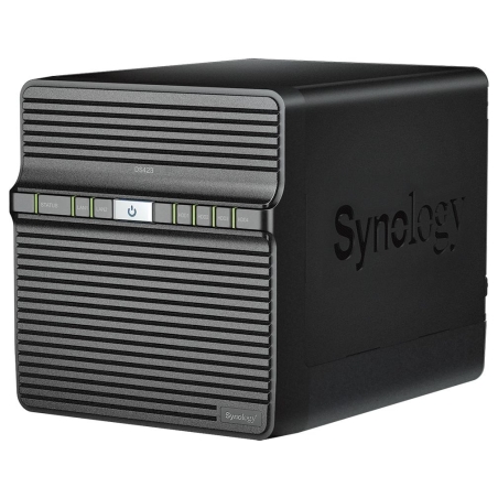 Synology | Tower NAS | DS423 | up to 4 HDD/SSD | Realtek | RTD1619B | Processor frequency 1.7 GHz | 2 GB | DDR4