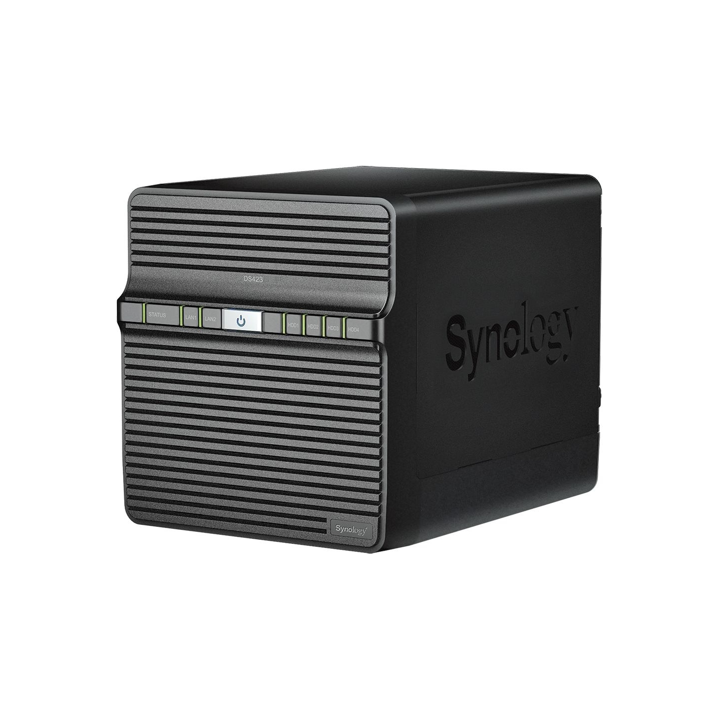 Synology | Tower NAS | DS423 | up to 4 HDD/SSD | Realtek | RTD1619B | Processor frequency 1.7 GHz | 2 GB | DDR4