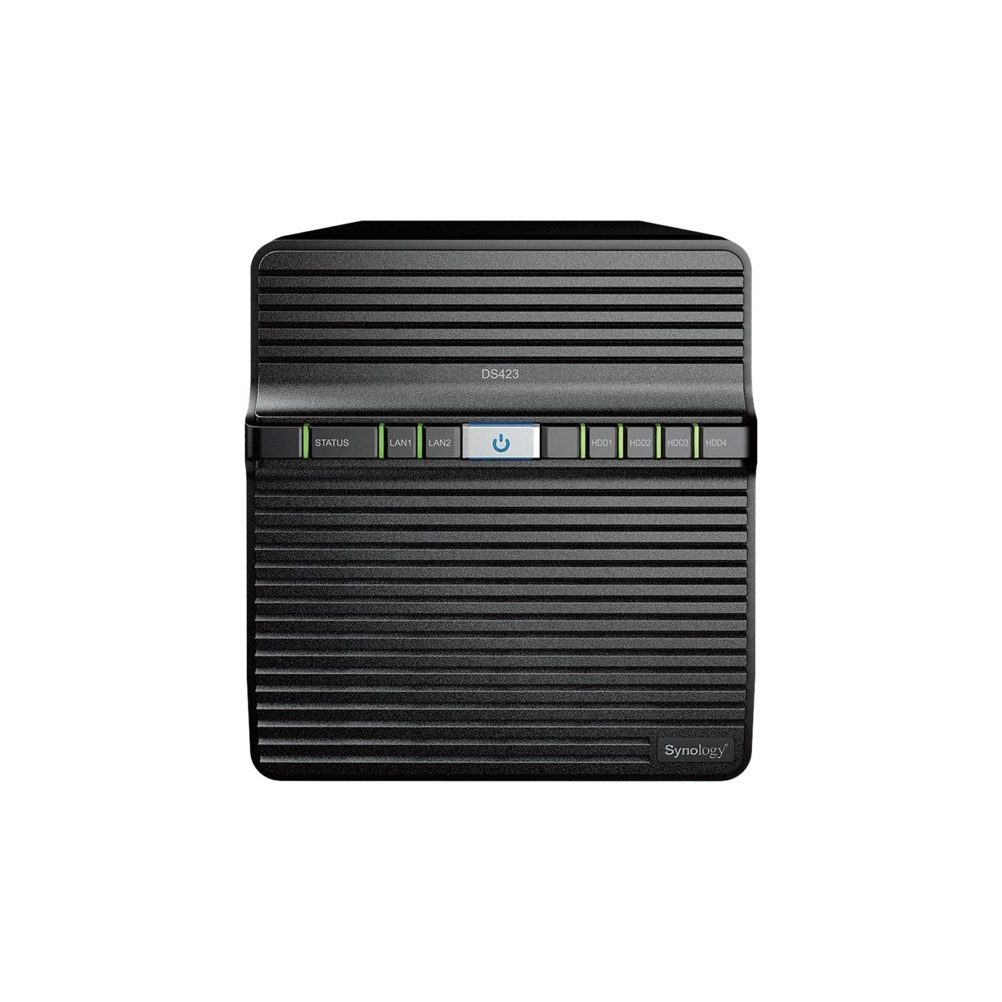Synology | Tower NAS | DS423 | up to 4 HDD/SSD | Realtek | RTD1619B | Processor frequency 1.7 GHz | 2 GB | DDR4