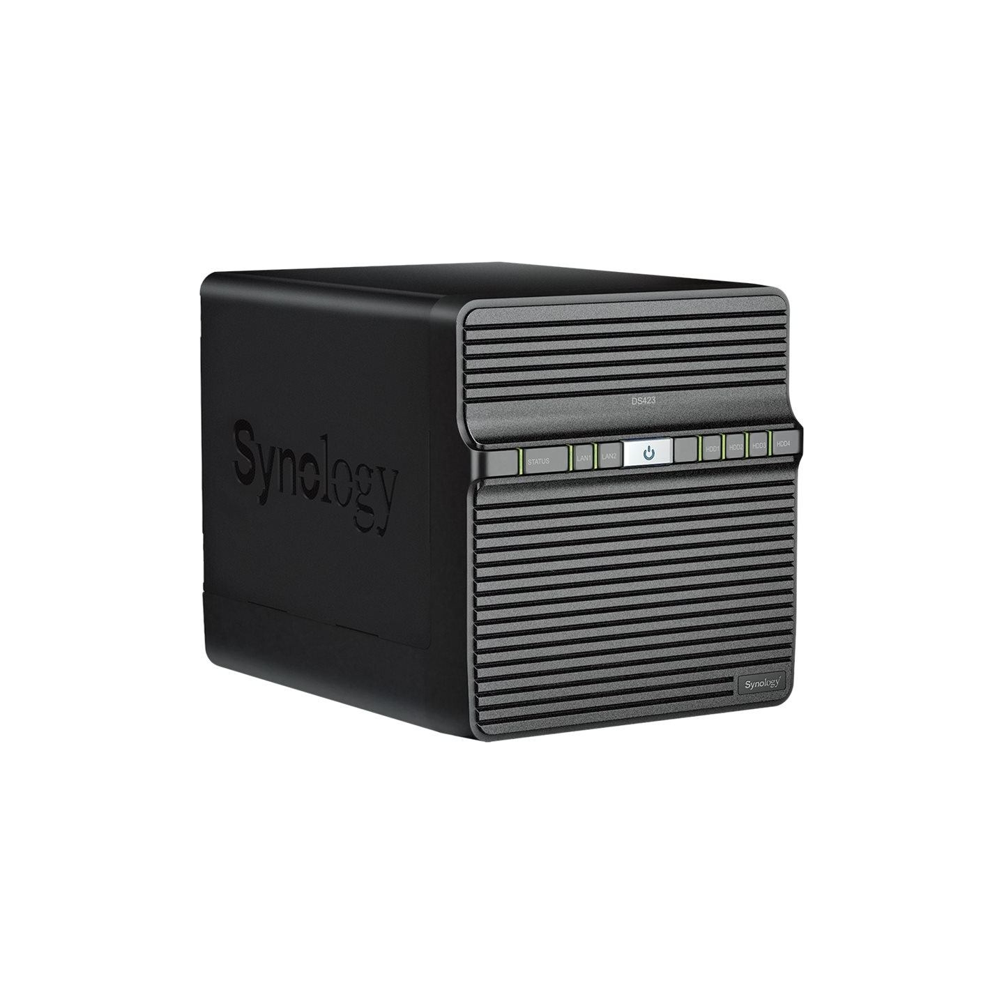 Synology | Tower NAS | DS423 | up to 4 HDD/SSD | Realtek | RTD1619B | Processor frequency 1.7 GHz | 2 GB | DDR4