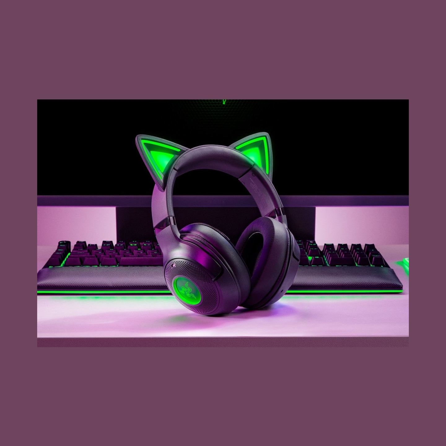 Razer | Headset | Kraken Kitty V2 BT | Yes | Bluetooth | Over-ear | Wireless