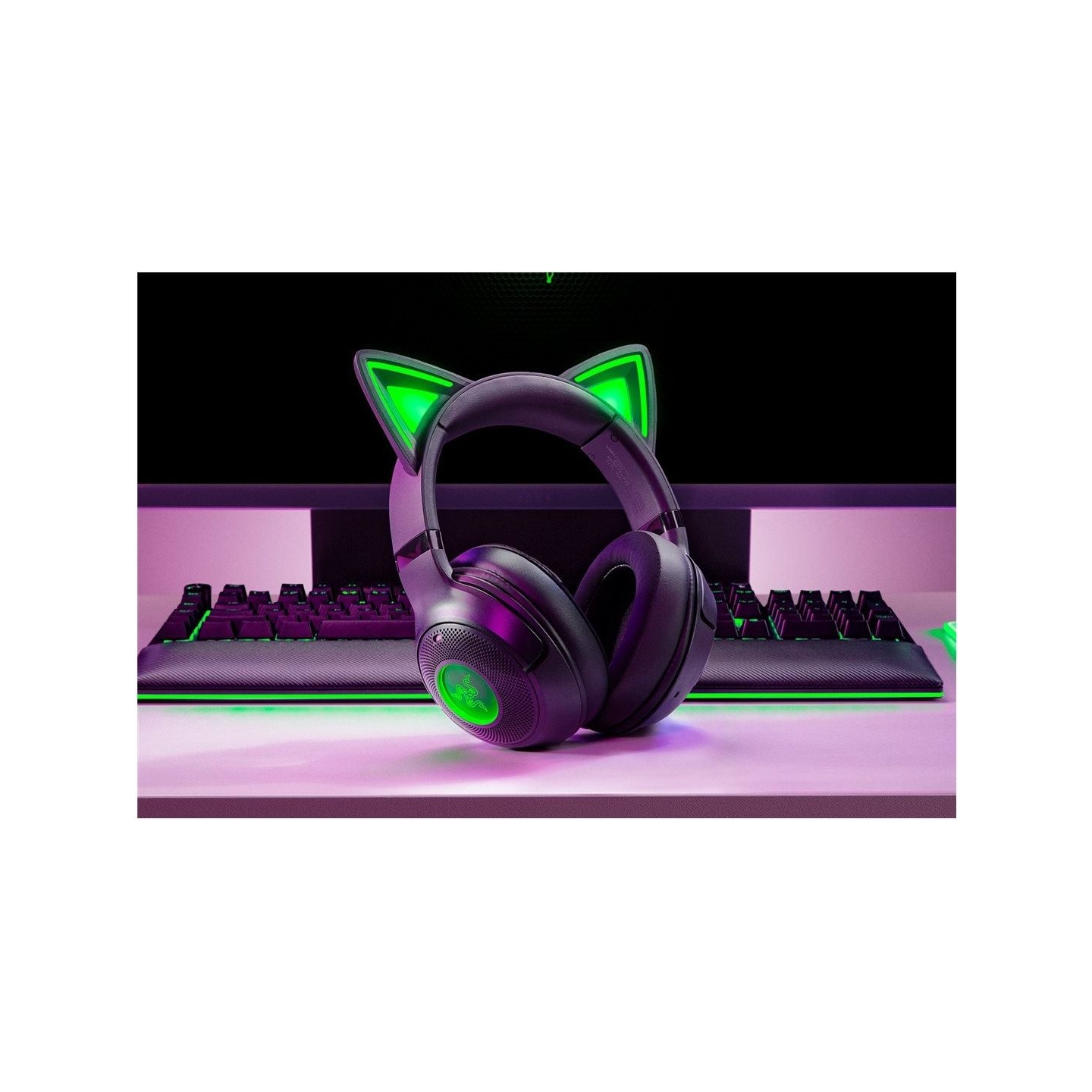 Razer | Headset | Kraken Kitty V2 BT | Yes | Bluetooth | Over-ear | Wireless