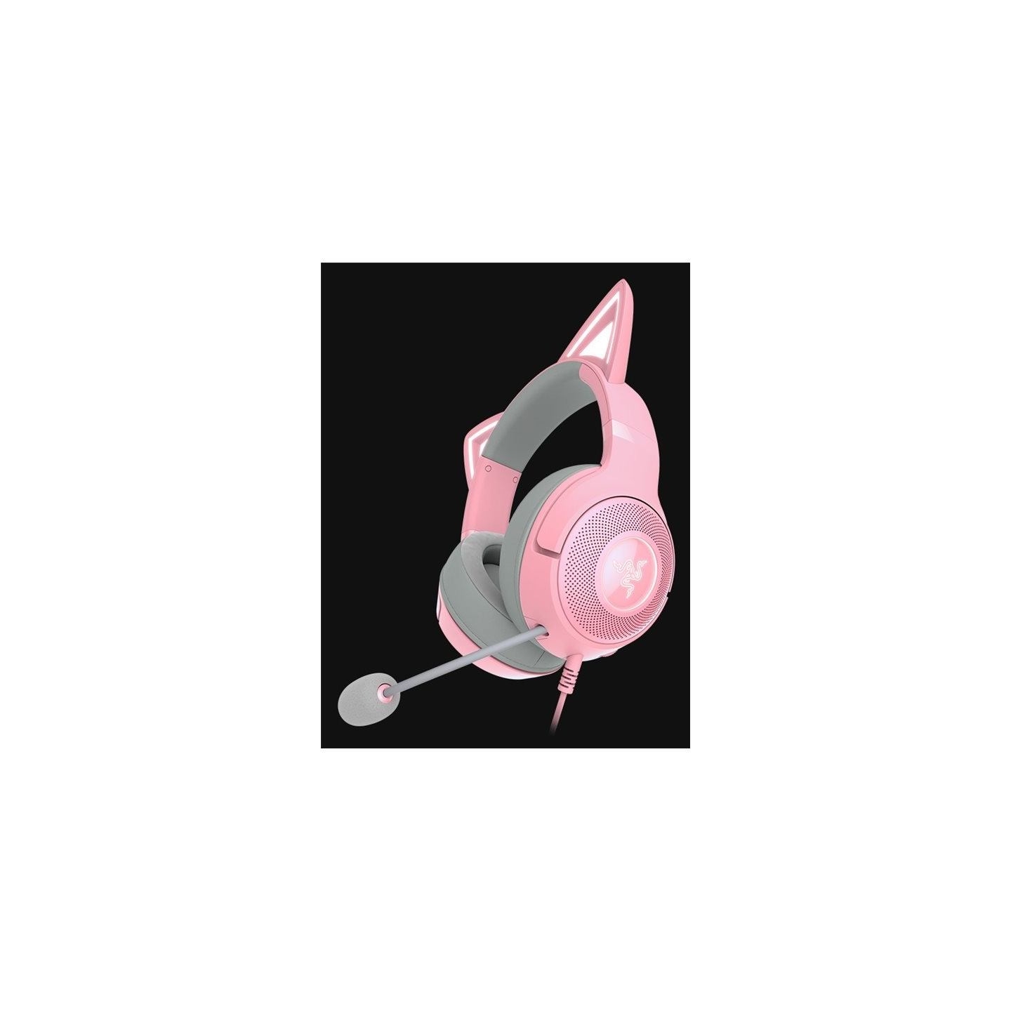 Razer | Headset | Kraken Kitty V2 | Yes | Wired | On-Ear | USB Type A | Quartz