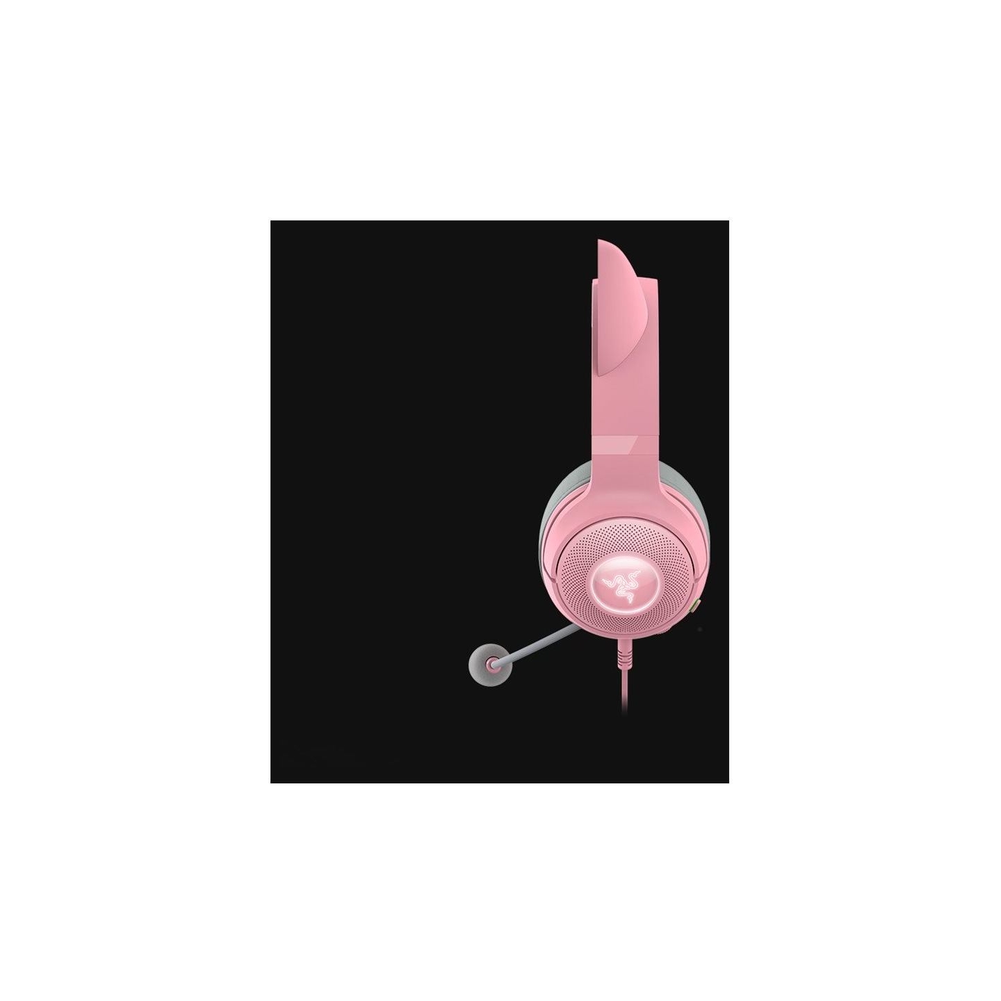 Razer | Headset | Kraken Kitty V2 | Yes | Wired | On-Ear | USB Type A | Quartz