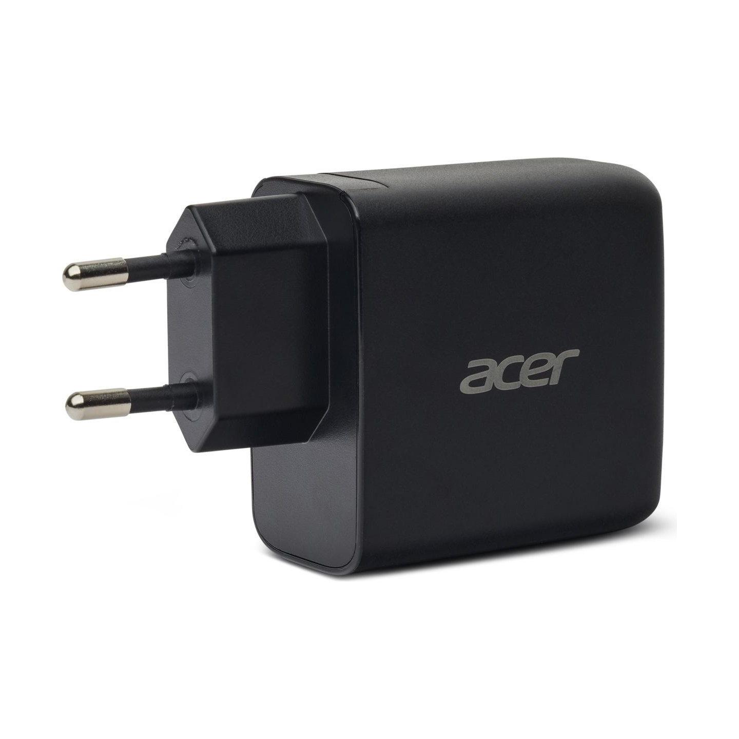 Acer 67W PD GaN Charger, 2 x USB C and 1 x USB A, EU Plug, 100W USB C cable, Retail Pack