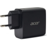 Acer 67W PD GaN Charger, 2 x USB C and 1 x USB A, EU Plug, 100W USB C cable, Retail Pack