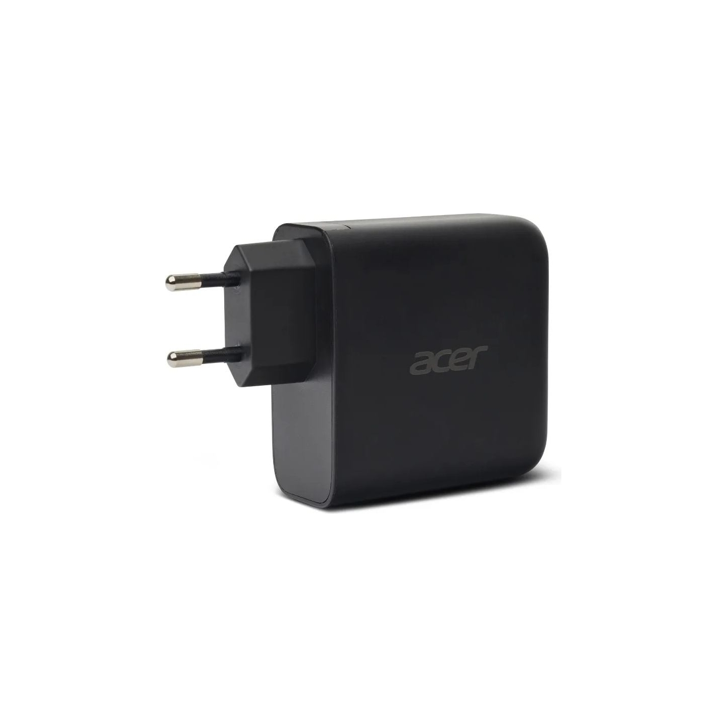 Acer 100W PD GaN Charger, 3 x USB C and 1 x USB A, EU Plug, 100W USB-C cable, Black, Retail Pack