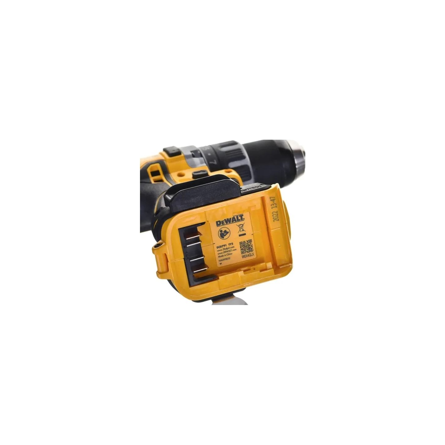 Dewalt Spinner-Drill | DCD791P2-QW | 18 V | 2x5 Ah | Lithium-Ion (Li-Ion)