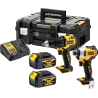 Dewalt | 18V XR Brushless Twin Kit - 2 X 4Ah | DCK2062M2T-QW