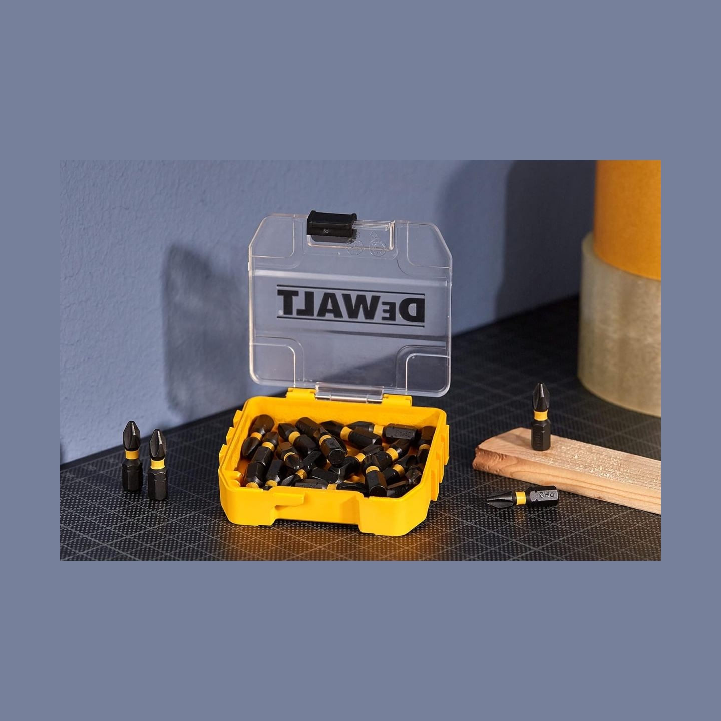 Dewalt DT70555T-QZ Extreme FLEXTORQ 25pc Set PH2 25mm in Small Bulk Storage Case