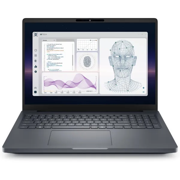 Dell Pro Max 16 Plus/Ultra 7 265HX/2x16GB/512GB SSD/16" FHD+/RTX PRO 1000 Blackwell 8GB/Smart Card/FHD RGB Cam/Mic/WLAN/EST Back