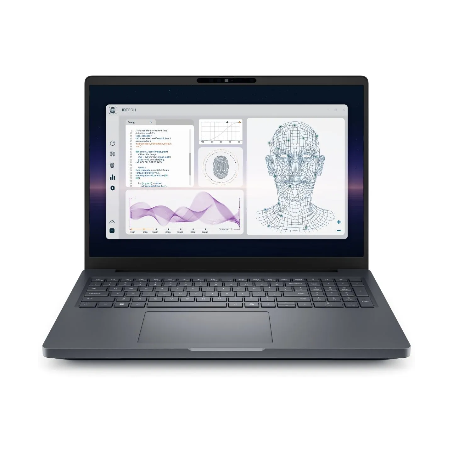 Dell Pro Max 16 Plus/Ultra 7 265HX/2x16GB/512GB SSD/16" FHD+/RTX PRO 1000 Blackwell 8GB/Smart Card/FHD RGB Cam/Mic/WLAN/EST Back