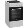 Indesit Cooker | IS5V5GSW/P | Hob type Ceramic | Oven type  Electric | White | Width 50 cm | Depth 60 cm | 55 L
