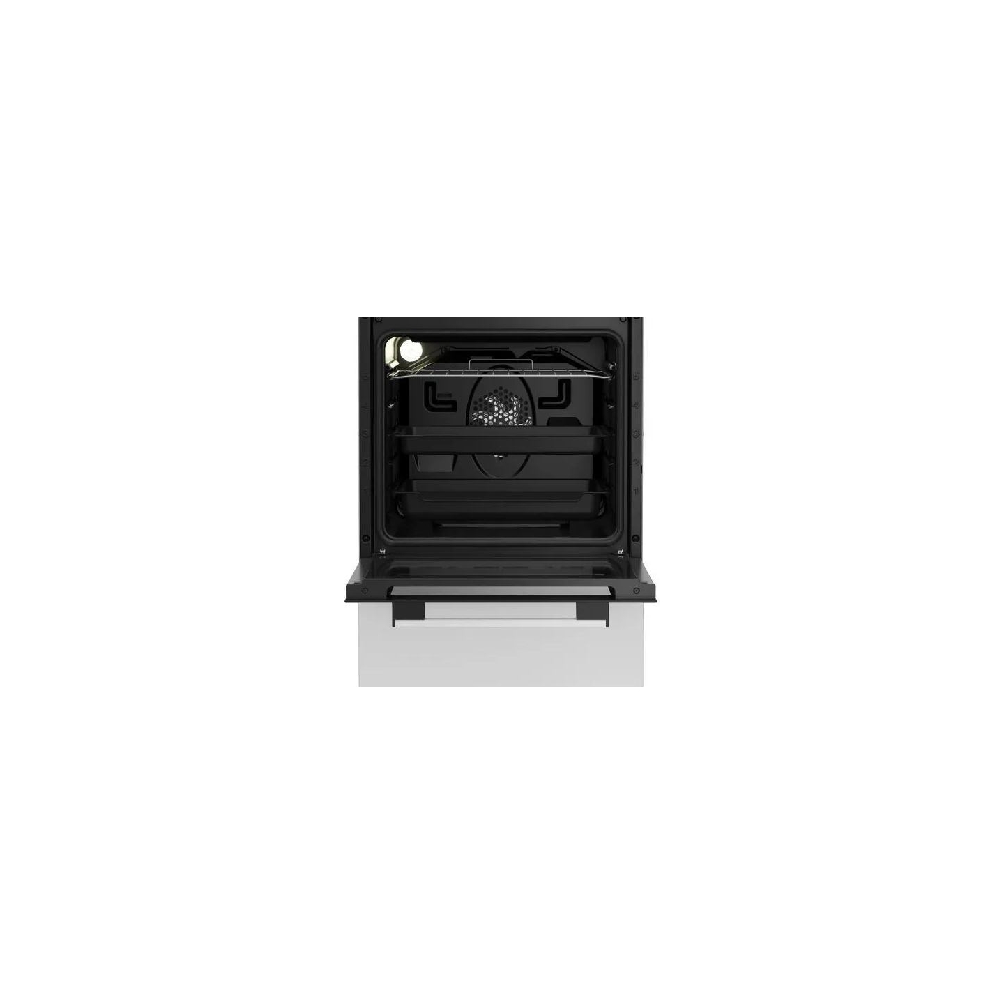 Indesit Cooker | IS5V5GSW/P | Hob type Ceramic | Oven type  Electric | White | Width 50 cm | Depth 60 cm | 55 L