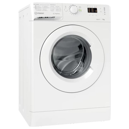 Indesit | Washing machine | MTWA 71252 W EE | Energy efficiency class E | Front loading | Washing capacity 7 kg | 1200 RPM | Dep
