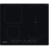 Indesit | Hob | IB 65B60 NE | Induction | Number of burners/cooking zones 4 | Touch | Timer | Black