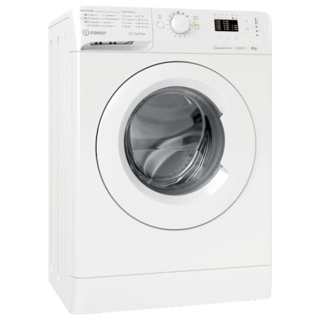 Indesit | Washing Machine | MTWSA 61294 W EE | Energy efficiency class C | Front loading | Washing capacity 6 kg | 1200 RPM | De