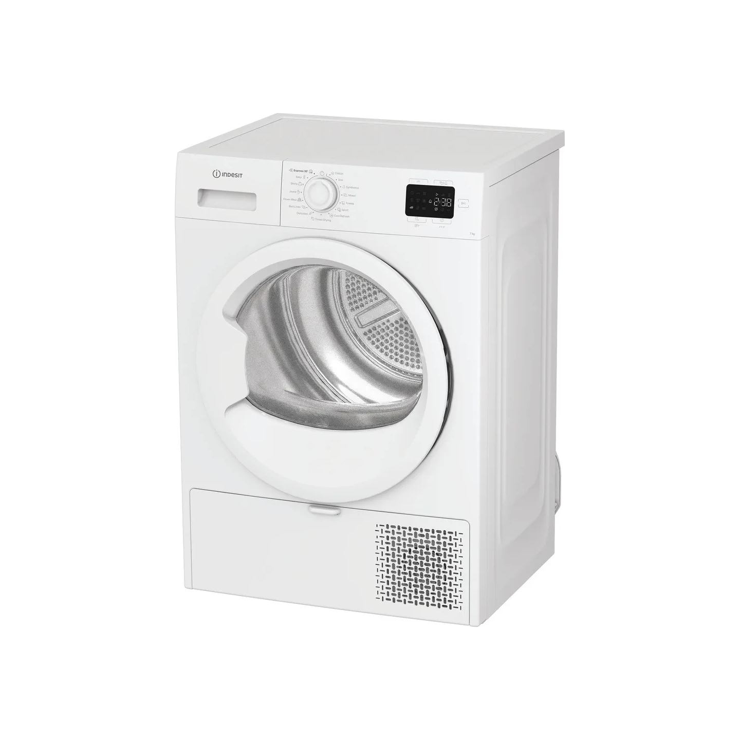 Indesit Dryer Machine | C YSD 72D WW EE | Energy efficiency class E | Front loading | 7 kg | Heat pump | Digital | Depth 54.5 cm