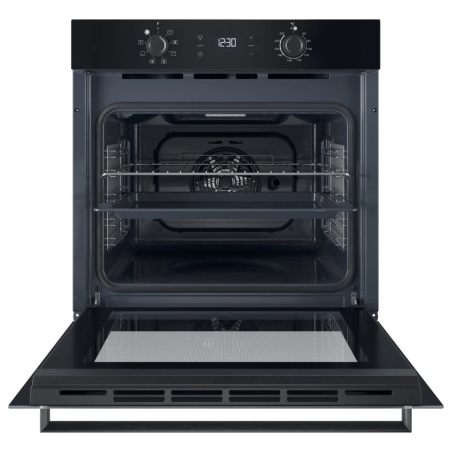 Indesit Oven | IO K55C B | 71 L | Electric | Catalytic | Electronic | Height 59.5 cm | Width 59.5 cm | Black