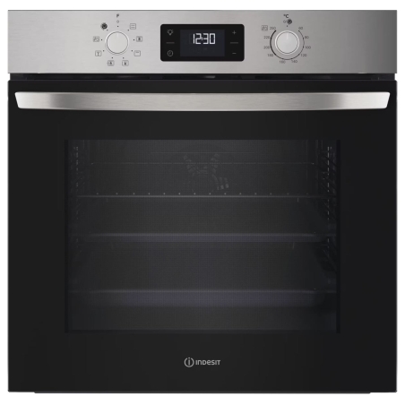 Indesit Oven | IO 255HU X | 71 L | Electric | Hydrolytic | Electronic | Convection | Height 59.5 cm | Width 59.5 cm | Stainless 