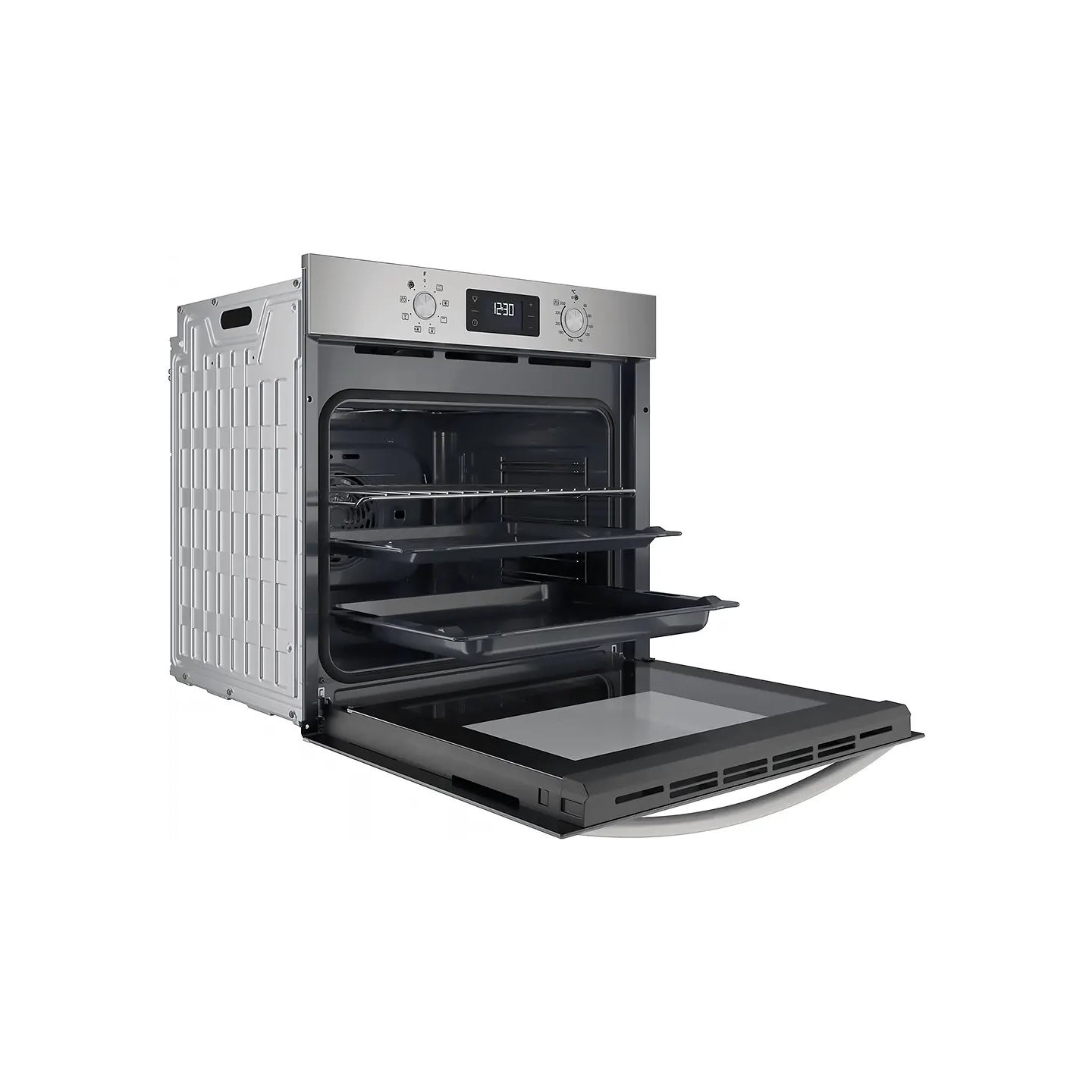 Indesit Oven | IO 255HU X | 71 L | Electric | Hydrolytic | Electronic | Convection | Height 59.5 cm | Width 59.5 cm | Stainless 