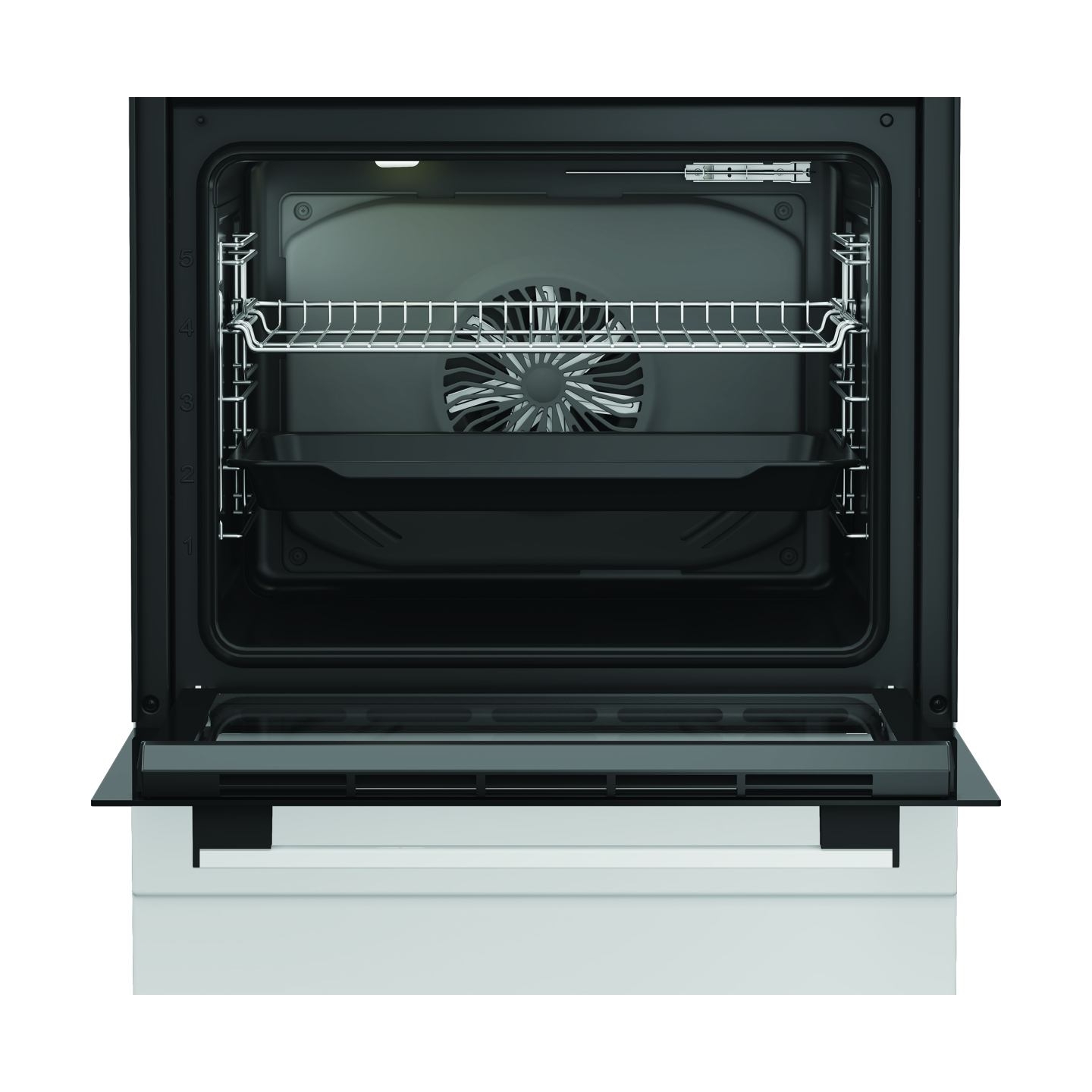 Indesit Cooker | I6G5KCW | Hob type Gas | Oven type Electric | White | Width 60 cm | Grilling | Depth 60 cm | 72 L