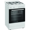 Indesit Cooker | I6G5KCW | Hob type Gas | Oven type Electric | White | Width 60 cm | Grilling | Depth 60 cm | 72 L