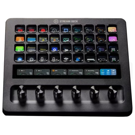 Elgato Stream Deck+ XL | Multi-touch controller | Black