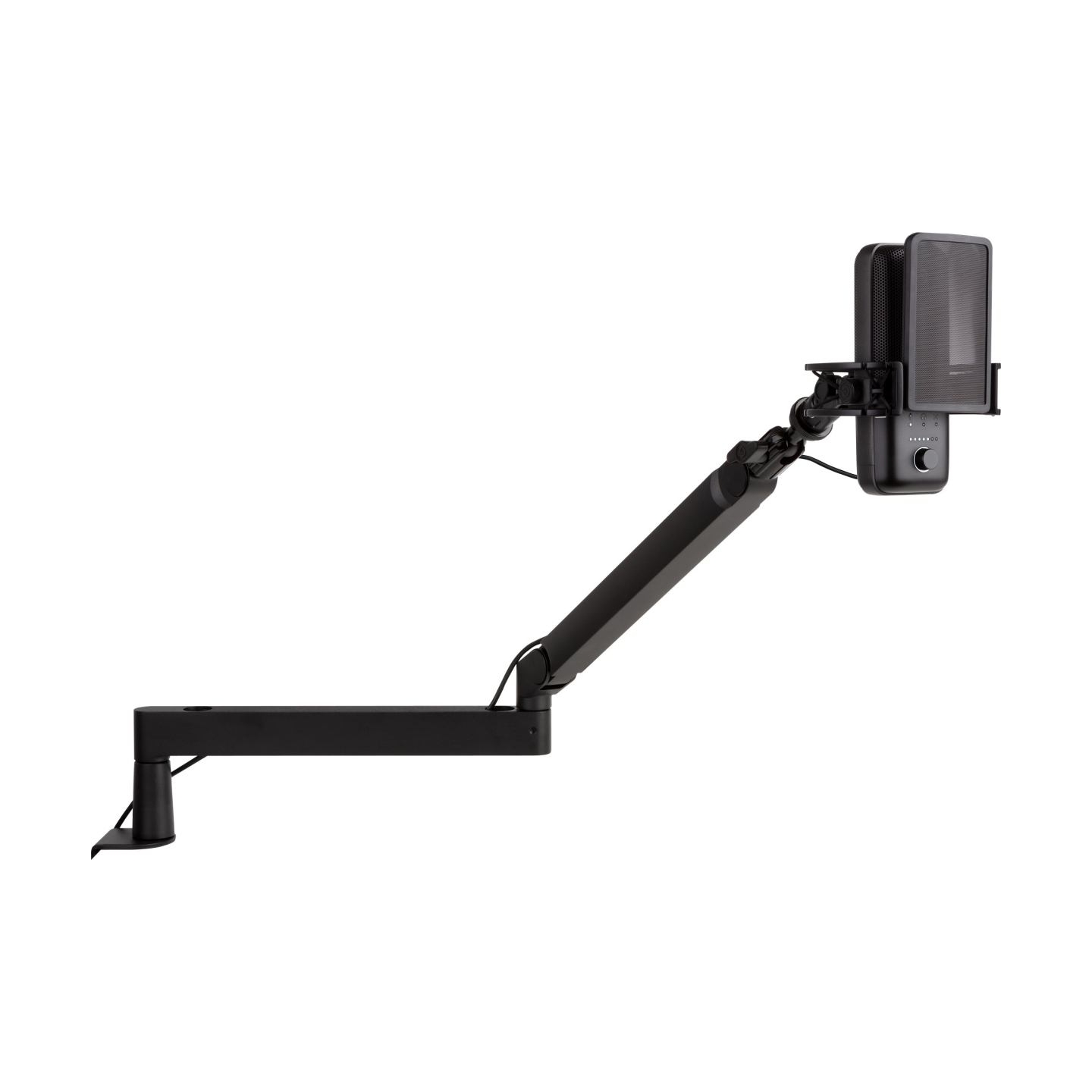 Elgato | Wave Mic Arm | 10AAN9901 | Upper Arm Desk Clearance (160 mm); Lower Arm Desk Clearance (70 mm); Horizontal Reach (740 m