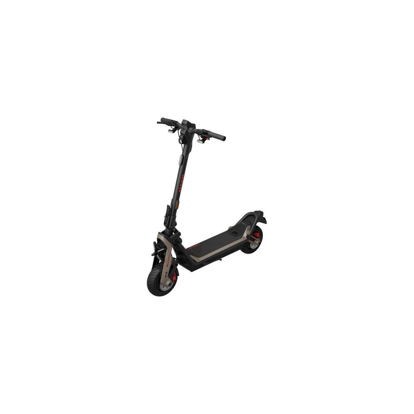 Segway | Superscooter GT3 Pro | Electric Scooter | Max 2 x 3500W W | Up to 80 km/h | 11 " | Black and Gold